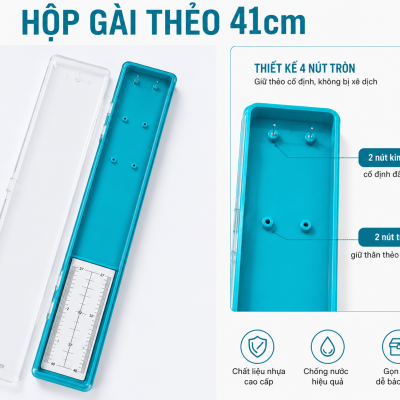 Hộp gài thẻo 41cm