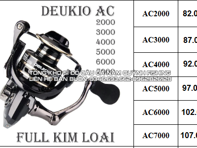 Máy Câu Deukio AC 2000 - LA
