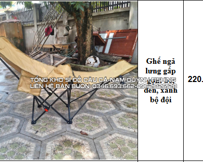Ghế ngả lưng gấp gọn