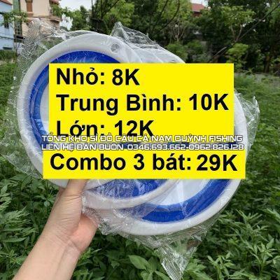 Bát trộn mồi gấp gọn giá rẻ size nhỏ