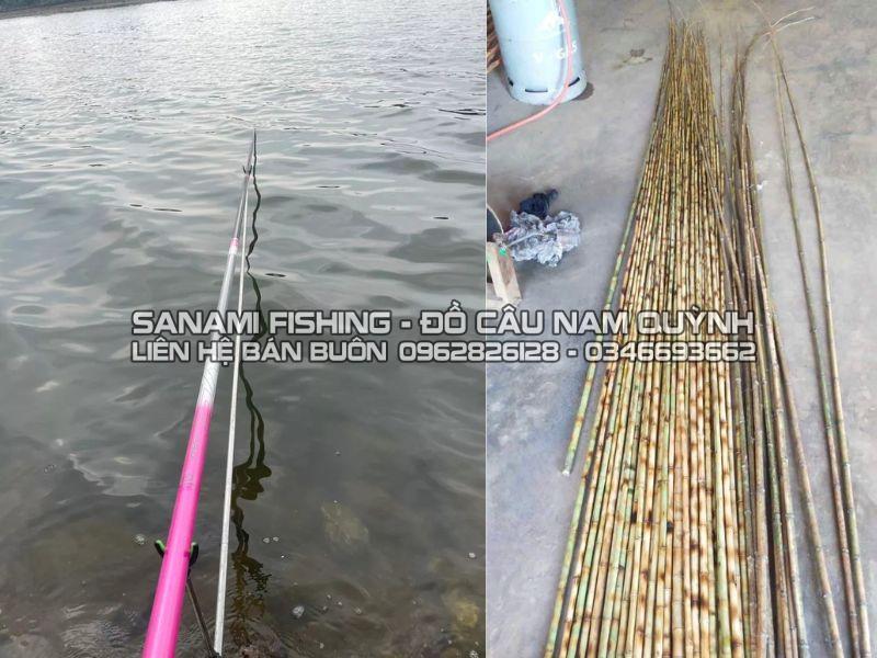 Sự khác nhau giữa cần câu đài và cần câu tay