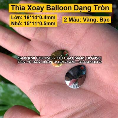 Thìa xoay Balloon dạng tròn - PK53