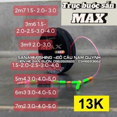 Trục buộc sẵn Max