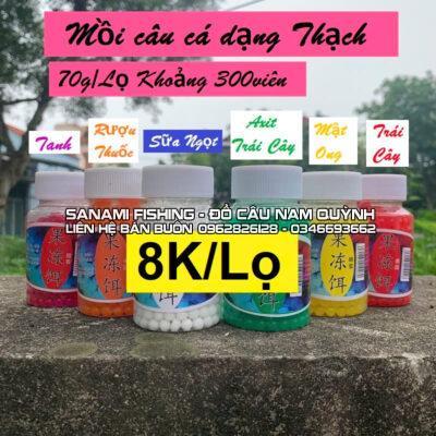 Mồi câu cá dạng thạch
