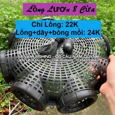 Lồng lươn 8 cửa