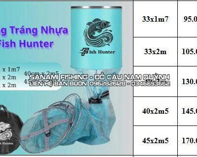 Rọng tráng nhựa Fish Hunter 33x1m7