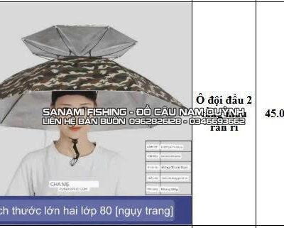LA-Ô đội đầu 2 tầng màu rằn ri