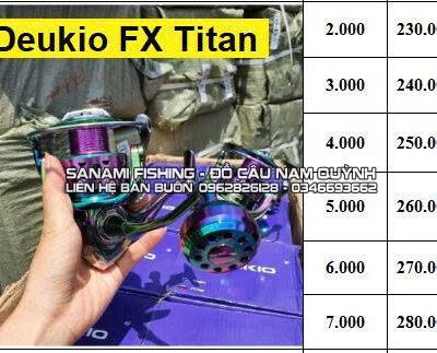 Máy Câu Deukio FX Titan 2000