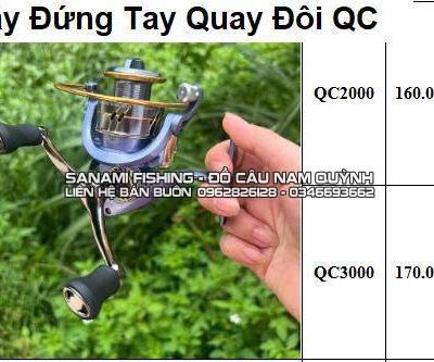 Máy Câu Đứng Tay Quay Đôi QC 2000