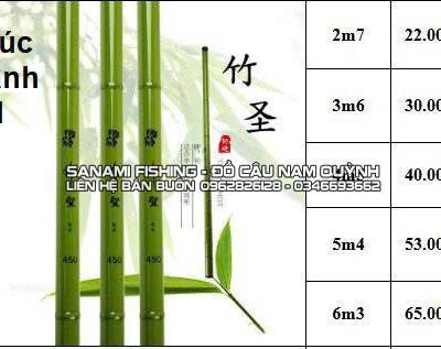 Cần Câu Tay Trúc xanh 3h