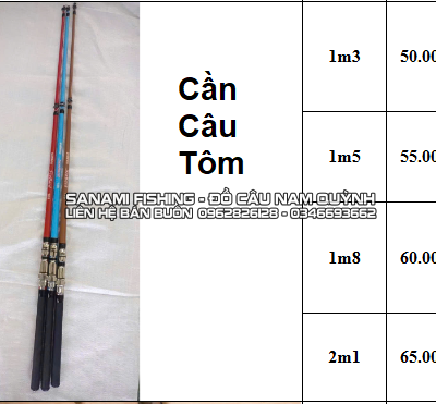 Cần Câu Tôm 1m3 - LA