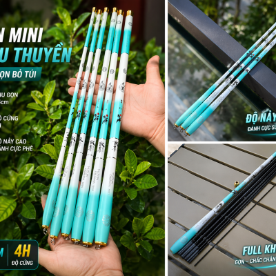 Cần Câu Tay Điêu Thuyền Đút Cốp 3h