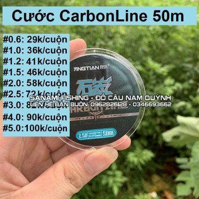 Cước Carbonline 50m DCR4 sz 0.6