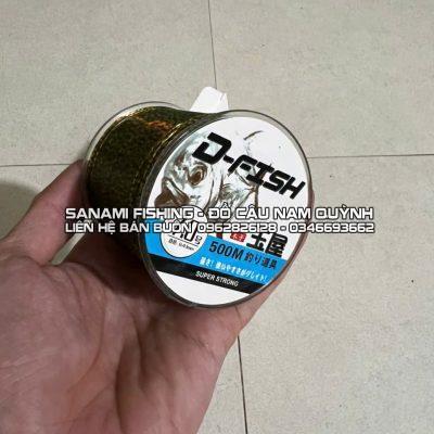 Cước Câu Cá D-Fish 500m - LA
