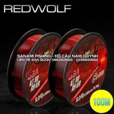 Cước Redwolf Đỏ 100m - LA