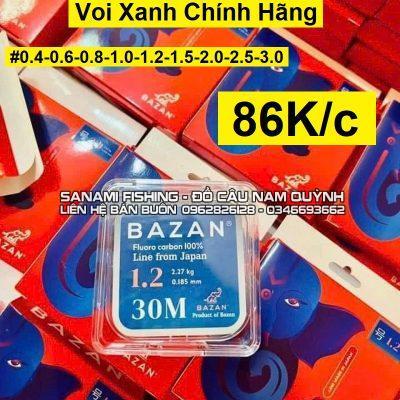 Cước Thẻo Bazan Cacbon Voi 30m Chính Hãng - LA