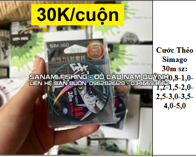 Cước Thẻo Simago 30m - LA