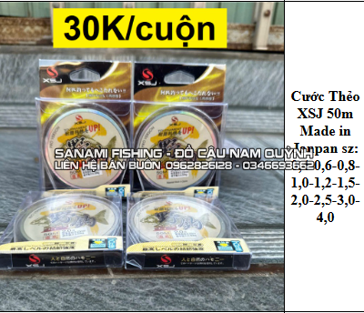 Cước Thẻo XSJ 50m Made in Japan - LA