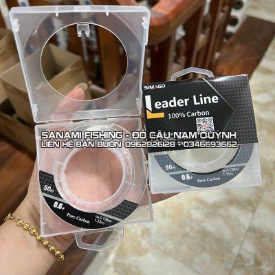 Cước Thẻo Cacbon Leader Line 50m sz 0.6 - LA