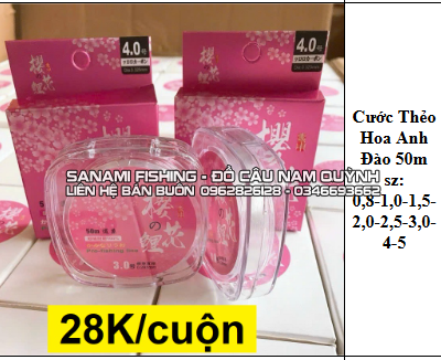 Cước Thẻo Hoa Anh Đào 50m - LA