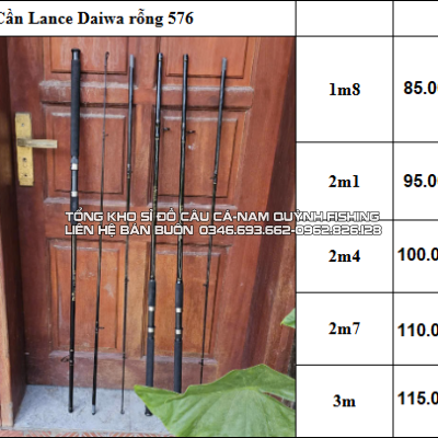 Cần Câu Daiwa Rỗng 576 1m8 - LA