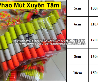 Phao mút xuyên tâm 5cm-LA