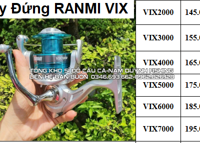Máy Câu Đứng RANMI VIX 2000 - LA