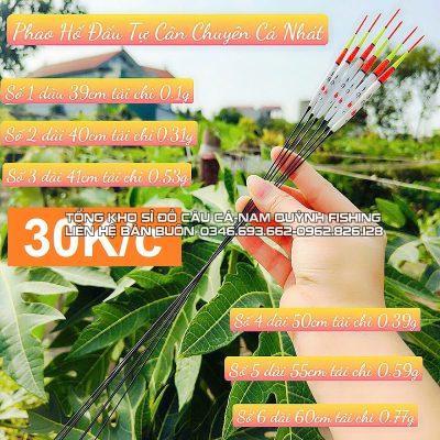 Phao hố đấu tự cân chì 3 nấc