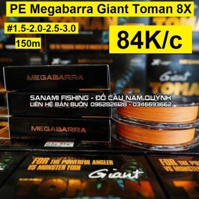 Dù Megabarra Giant Toman 8X 150m - LA
