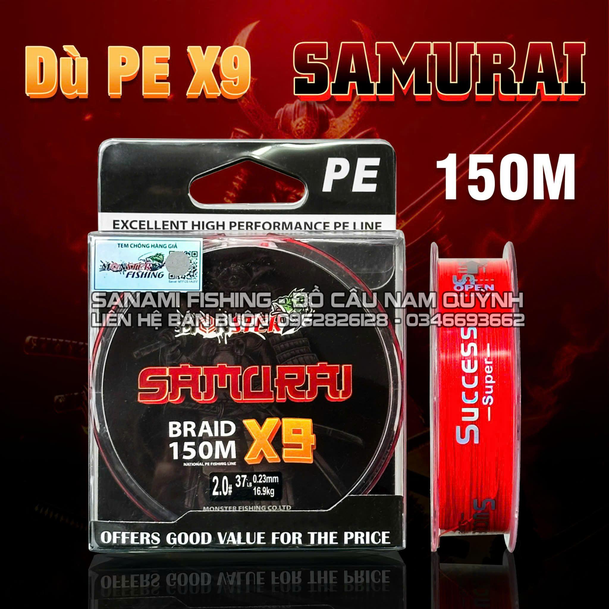 Dù X8 Samurai 100m - LA Dù X8 Samurai 100m - LA