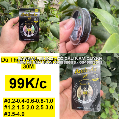 Dù Thẻo PE Battle-A 30m - LA