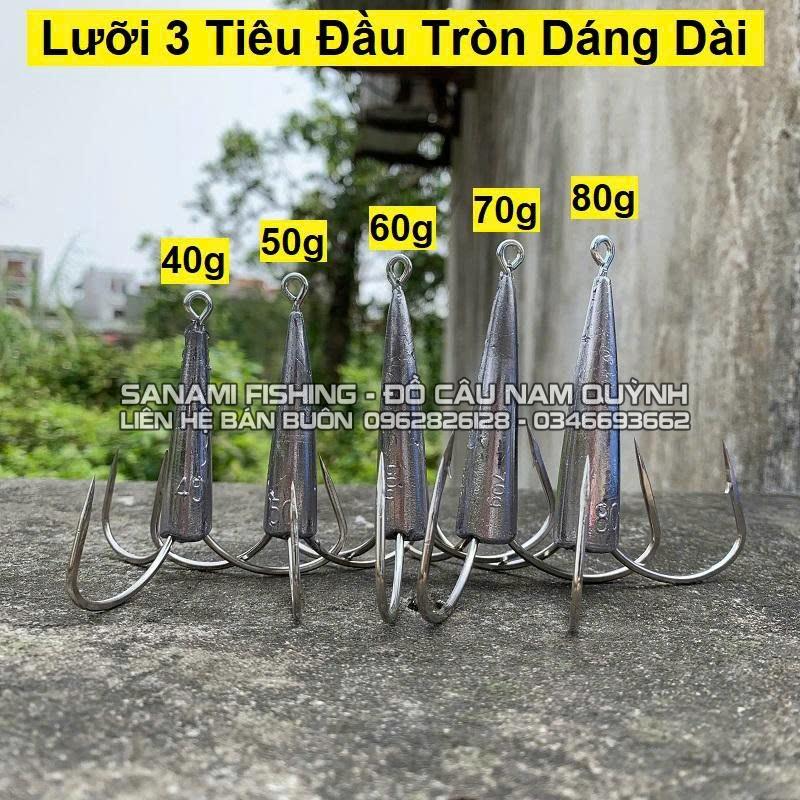 Lưỡi Ba Tiêu Đầu Tròn Dáng Dài LC48 Lưỡi Ba Tiêu Đầu Tròn Dáng Dài LC48