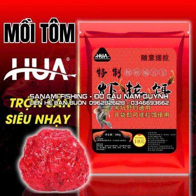 Mồi Tôm Trộn Sẵn Câu Cá Siêu Nhạy, Chuyên Chép, Diếc, Trắm Cỏ 3 trong 1