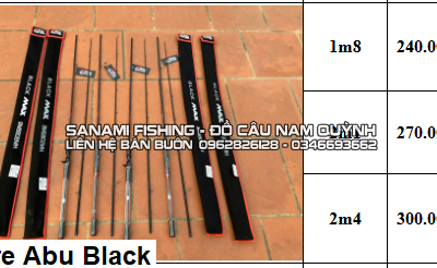 Lure Abu Black 1m8 - LA