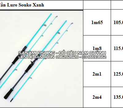 Lure Souke Xanh 1m65 - LA