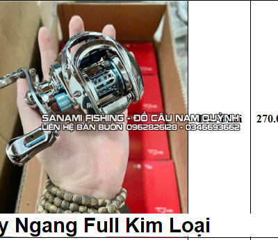 Máy Ngang Full Kim Loại Có Tiếng Drag-Click - LA