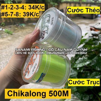 Cước Trục, Cước Thẻo Chikalong 500m DCR2 số 1.0