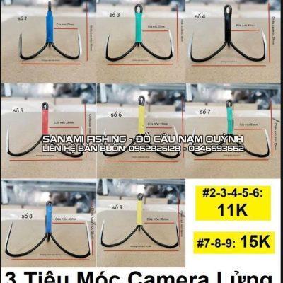Sét 5 Lưỡi Ba Tiêu Titan Cao Cấp
