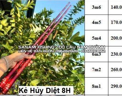 Cần Câu Đài Kẻ Huỷ Diệt 8h