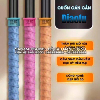 Cuốn Cán Cần DiaoFu Kèm Nhẫn Chống Trôi-PK61