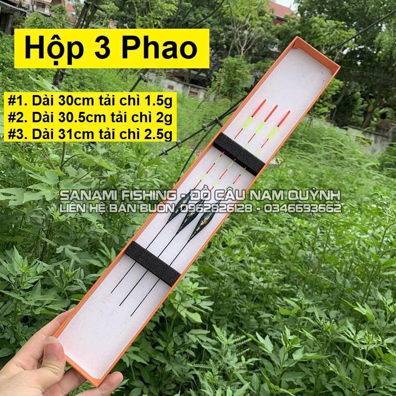 Hộp 3 Phao Nana Siêu Nhạy Chuyên Riếc, Chép, Rô Hộp 3 Phao Nana Siêu Nhạy Chuyên Riếc, Chép, Rô