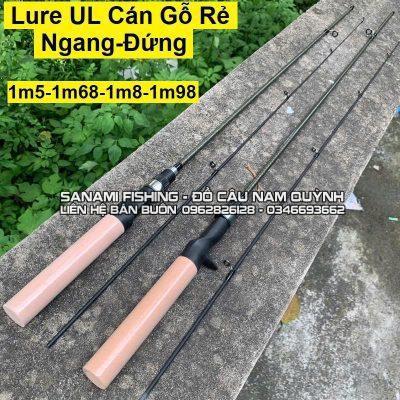 Cần Lure UL Cán Gỗ Rẻ - CC03
