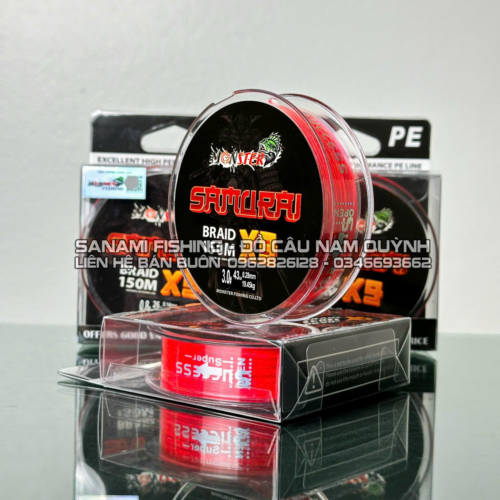 Dù X9 Monster SAMURAI 150m - LA Dù X9 Monster SAMURAI 150m - LA