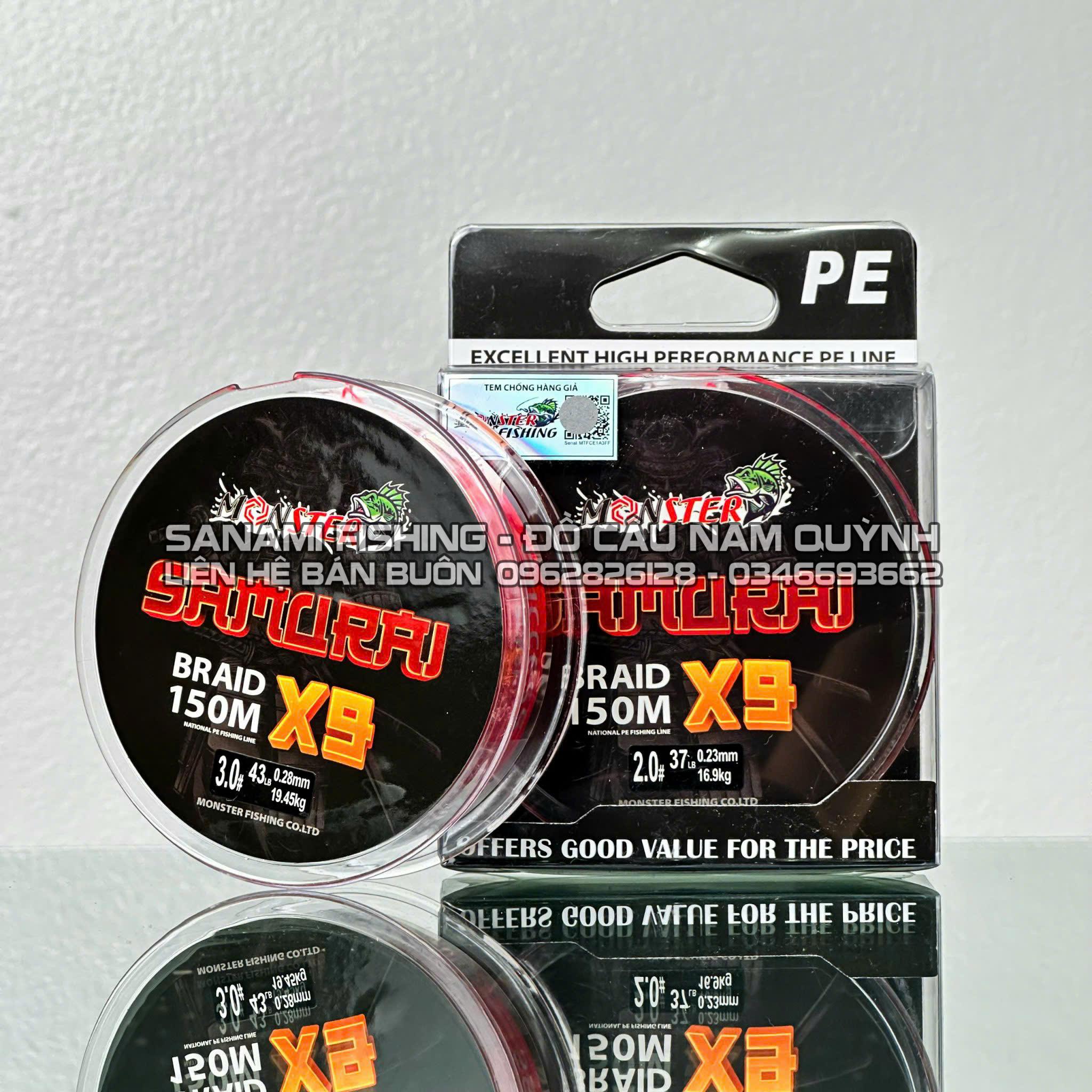 Dù X9 Monster SAMURAI 150m - LA Dù X9 Monster SAMURAI 150m - LA
