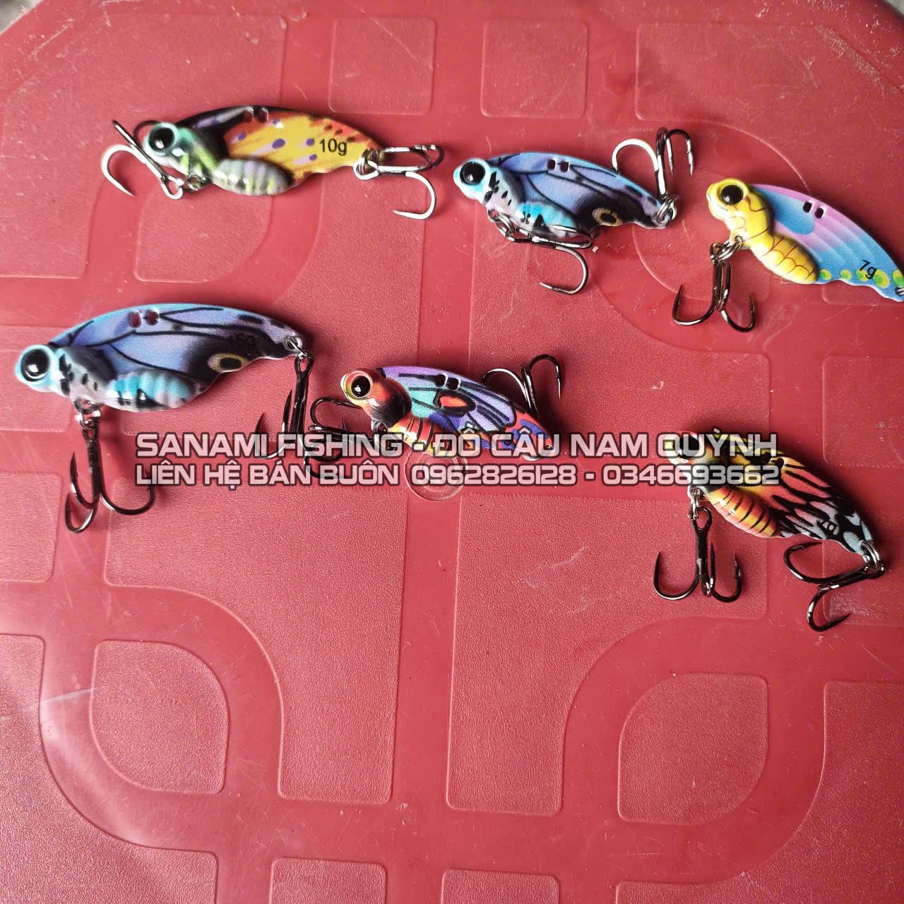 Mồi giả câu lure, cá sắt 3D bướm chuyên câu cá lóc, cá chày, măng, chẽm-LA Mồi giả câu lure, cá sắt 3D bướm chuyên câu cá lóc, cá chày, măng, chẽm-LA