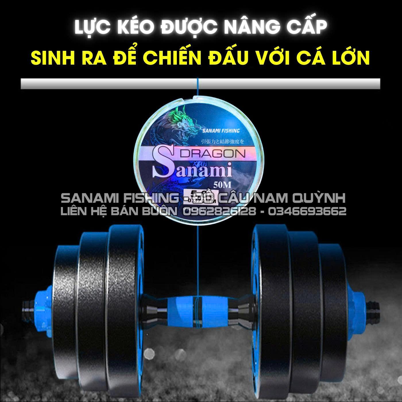 Cước Trục, Cước Thẻo DRAGON Chính Hãng Nhật Bản Cao Cấp 50m-DC13 Cước Trục, Cước Thẻo DRAGON Chính Hãng Nhật Bản Cao Cấp 50m-DC13