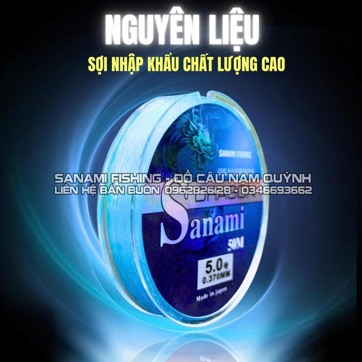 Cước Trục, Cước Thẻo DRAGON Chính Hãng Nhật Bản Cao Cấp 50m-DC13 Cước Trục, Cước Thẻo DRAGON Chính Hãng Nhật Bản Cao Cấp 50m-DC13