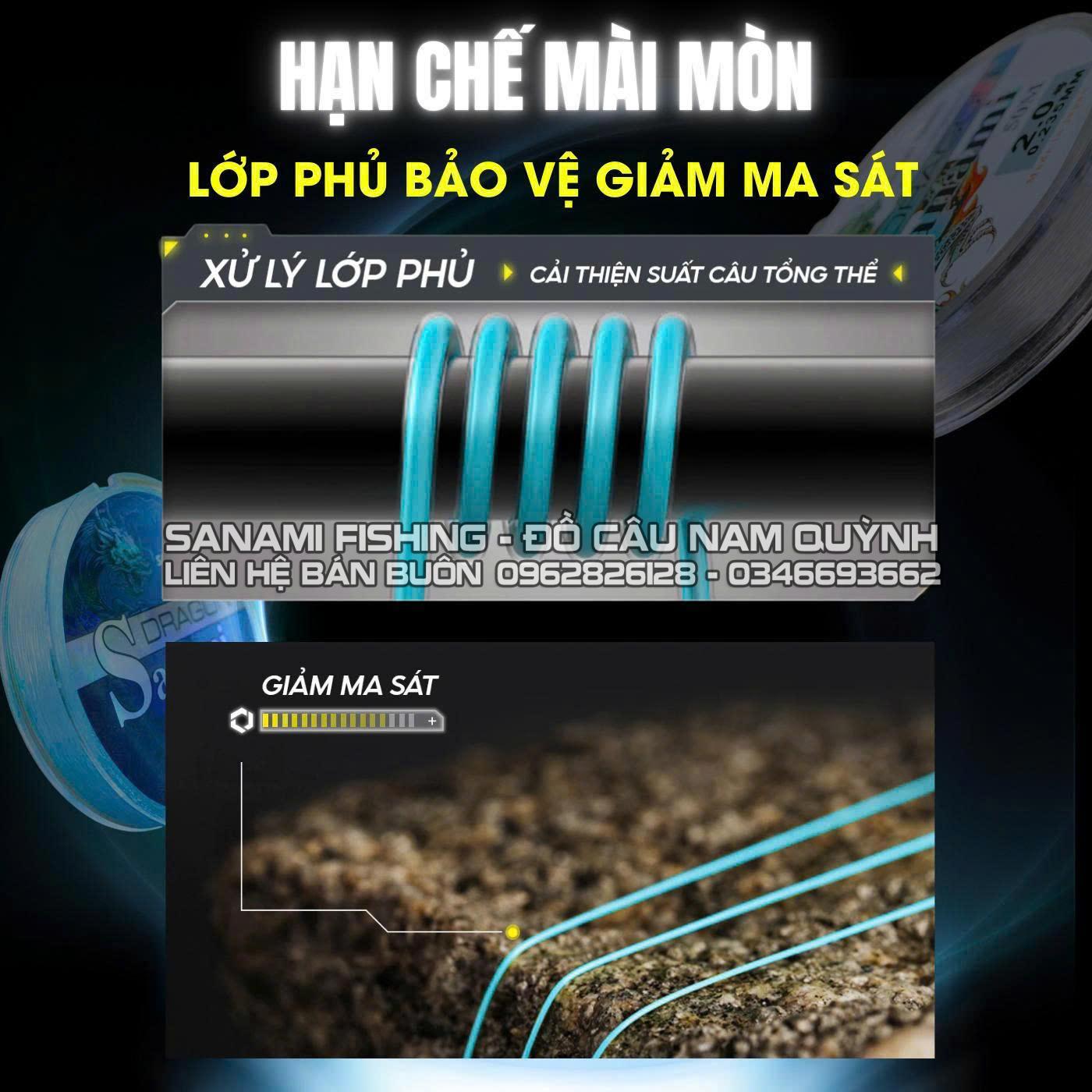 Cước Trục, Cước Thẻo DRAGON Chính Hãng Nhật Bản Cao Cấp 50m-DC13 Cước Trục, Cước Thẻo DRAGON Chính Hãng Nhật Bản Cao Cấp 50m-DC13