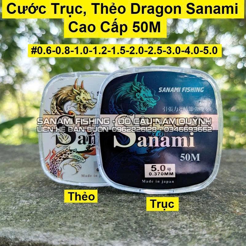 Cước Trục, Cước Thẻo DRAGON Chính Hãng Nhật Bản Cao Cấp 50m-DC13