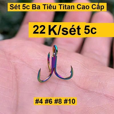 Sét 5 Lưỡi Ba Tiêu Titan Cao Cấp
